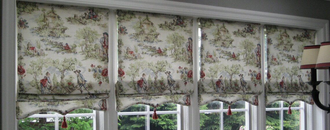 Шторы на лоджии